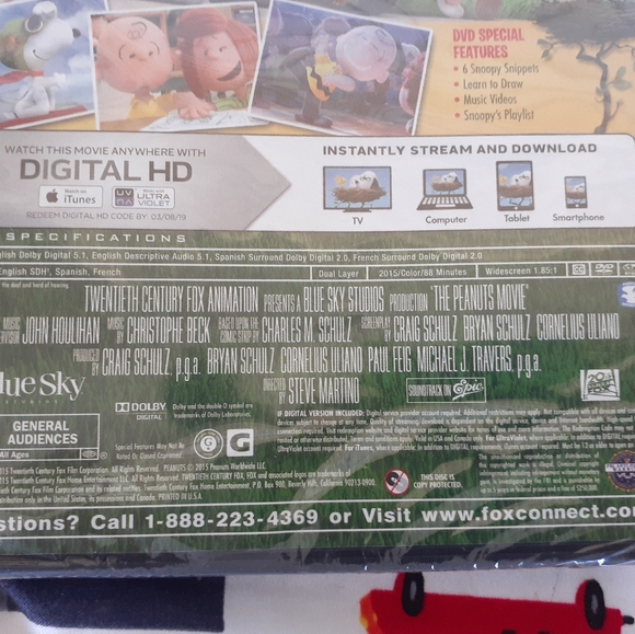 The peanuts movie (dvd + digital hd) - Picture 4 of 4